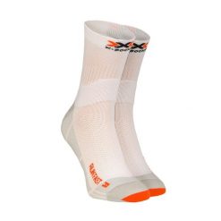 Skarpety biegowe X-Socks Run Fast 4.0. Białe skarpety X Socks, bez wzorów. W wyprzedaży za 72.00 zł.