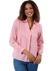 WITT WEIDEN Bluzka w kolorze jasnoróżowym rozmiar: 46. Różowe bluzki WITT WEIDEN, bez wzorów, z bawełny, bez kołnierzyka, bez ramiączek. Za 69.99 zł.