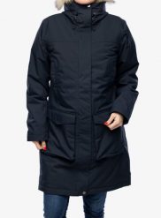 Kurtka zimowa damska Fjallraven Nuuk Lite Parka. Niebieskie parki Fjällräven, na jesień, l, z futra, bez kaptura. Za 2,126.60 zł.