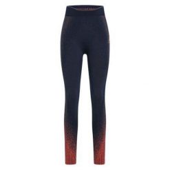 Spodnie termoaktywne damskie ODLO Blackcomb Eco. Niebieskie bielizna sportowa Odlo, m, bez wzorów, narciarskie. Za 319.99 zł.