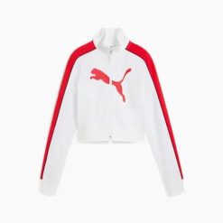 Damska bluza dresowa Puma T7 Future. Białe bluzy Puma, m, bez wzorów, z dresówki, bez kaptura. Za 303.00 zł.