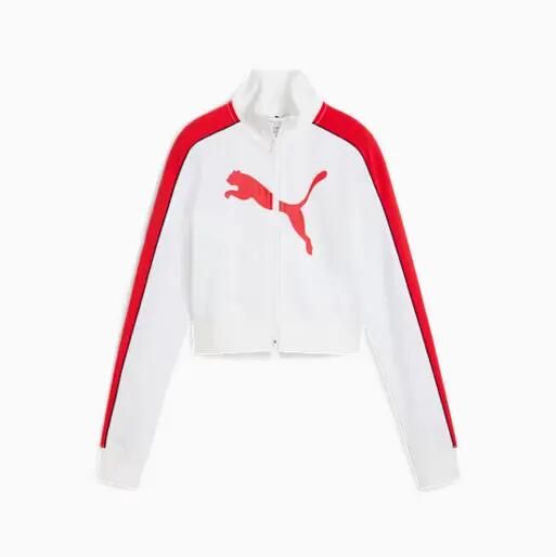 Damska bluza dresowa Puma T7 Future. Białe bluzy Puma, m, bez wzorów, z dresówki, bez kaptura. Za 303.00 zł.