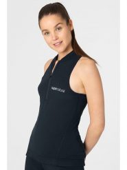 Super.natural Top sportowy "Grava" w kolorze granatowym rozmiar: M. Niebieskie koszulki sportowe super.natural, bez wzorów, z materiału, bez ramiączek, outdoorowe. Za 173.99 zł.