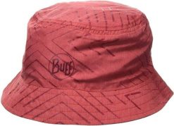 Kapelusz trekkingowy damski Buff Travel Bucket UPF 50+. Żółte kapelusze Buff, bez wzorów, z materiału. Za 109.99 zł.