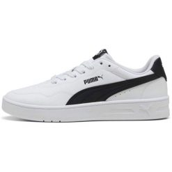 Buty sportowe damskie Puma Court Lally. Białe obuwie sportowe Puma, z syntetyku, bez zapięcia, na fitness i siłownię. Za 231.85 zł.