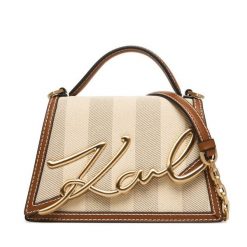 Torebka KARL LAGERFELD. Brązowe torebki klasyczne KARL LAGERFELD, bez wzorów, bez dodatków. Za 1,299.00 zł.