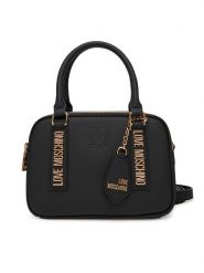 LOVE MOSCHINO Torebka JC4295PP1NL1500A Czarny. Czarne torebki klasyczne Love Moschino, bez wzorów, ze skóry, bez dodatków. Za 1,169.00 zł.