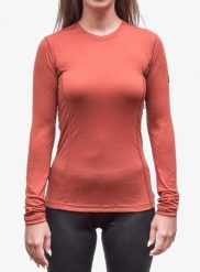 Bluza termoaktywna damska Sensor Merino Active Tee L/S. Brązowe bluzy Sensor, na zimę, l, bez wzorów, z materiału, bez kaptura. Za 351.99 zł.
