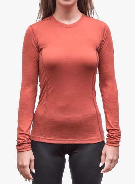 Bluza termoaktywna damska Sensor Merino Active Tee L/S. Brązowe bluzy Sensor, na zimę, l, bez wzorów, z materiału, bez kaptura. Za 351.99 zł.