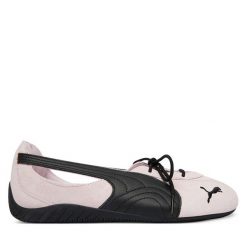 Baleriny Puma. Czerwone baleriny Puma, bez wzorów, bez obcasa. Za 399.99 zł.