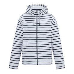 Bluza Rozpinana Damska W Paski Bayletta. Białe bluzy Regatta, m, bez wzorów, z bawełny, z kapturem. Za 180.99 zł.
