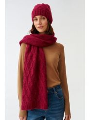 TATUUM Szal w kolorze czerwonym - 170 x 42 cm rozmiar: onesize. Czerwone szaliki Tatuum, bez wzorów, z wełny. Za 130.81 zł.