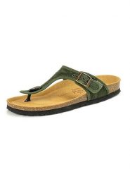 Natural world Japonki w kolorze zielonym rozmiar: 39. Zielone klapki Natural World, bez wzorów, z otwartym noskiem, bez obcasa. Za 126.99 zł.