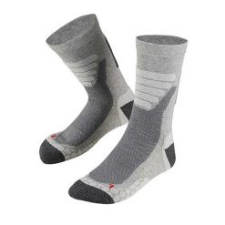 Skarpety turystyczne Coolmax® średniej wysokości 2 pary – Szare. Szare skarpety XTREME SOCKSWEAR, bez wzorów, z bawełny. Za 121.30 zł.