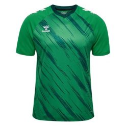 Koszulka Hummel Triumph. Zielone bluzki Hummel, bez wzorów, sportowe, bez kołnierzyka, bez ramiączek. Za 206.50 zł.