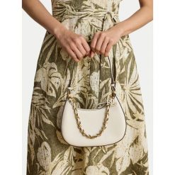 Torebka LAUREN RALPH LAUREN. Białe torebki klasyczne Lauren Ralph Lauren, bez wzorów, bez dodatków. Za 1,599.00 zł.