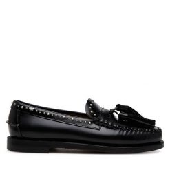 Lordsy Weekend Max Mara. Czarne lordsy Weekend Max Mara, bez wzorów, bez obcasa, bez zapięcia. Za 1,399.00 zł.