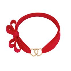 Bransoletka Magical Hearts. Czerwone bransoletki Lilou, pozłacane. Za 118.00 zł.