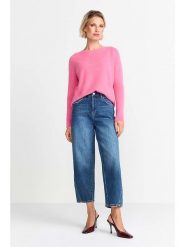 Rich & Royal Sweter w kolorze jasnoróżowym rozmiar: XL. Różowe swetry Rich & Royal, xl, bez wzorów, z wełny, bez ramiączek. Za 243.45 zł.