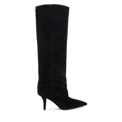 Kozaki Guess. Czarne kozaki Guess, bez obcasa, na szpilce, bez zapięcia. Za 1,059.00 zł.