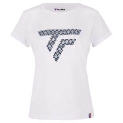 Koszulka sportowa damska Tecnifibre 22WTRTW23. Białe koszulki sportowe TECNIFIBRE, bez wzorów, bez ramiączek. Za 221.00 zł.