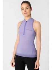 Super.natural Top sportowy "Grava" w kolorze lawendowym rozmiar: XS. Różowe koszulki sportowe super.natural, bez wzorów, z materiału, bez ramiączek, outdoorowe. Za 173.99 zł.