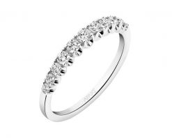 Pierścionek z białego złota z brylantami - 0,36 ct - próba 585. Białe pierścionki Apart, z brylantem, złote. Za 4,790.00 zł.