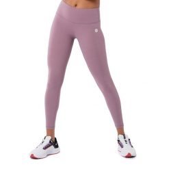 Legginsy sportowe ze średnim stanem Fitness Siroko Luxe. Fioletowe legginsy sportowe SIROKO, xl, bez wzorów, z elastanu, na fitness i siłownię. Za 106.00 zł.