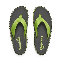 Japonki GUMBIES DUCKBILL FLIP FLOPS. Zielone klapki Gumbies, bez wzorów, bez obcasa. Za 69.99 zł.
