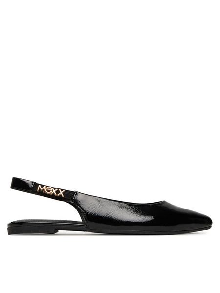 MEXX Sandały MX/014C-RST Czarny. Czarne sandały Mexx, bez wzorów, ze skóry, bez obcasa, na płaskiej podeszwie, bez zapięcia. Za 229.99 zł.