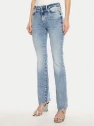 Guess Jeansy W5RA0L D5L71 Niebieski Regular Fit. Niebieskie jeansy Guess, l, z aplikacjami. Za 399.99 zł.