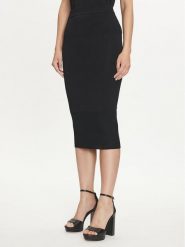 Armani Exchange Spódnica ołówkowa 6DYN1D YMH6Z 1200 Czarny Slim Fit. Czarne spódnice Armani Exchange, xs, bez wzorów, z syntetyku, ołówkowe. Za 299.99 zł.