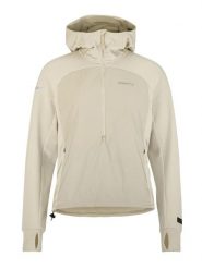 Craft SubZ Light Hood Sweater W bluza z kapturem ocieplana – Plaster. Białe bluzy Craft, xl, bez wzorów, z jersey, z kapturem. Za 533.50 zł.