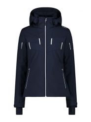 CMP Kurtka softshellowa w kolorze granatowym rozmiar: 34. Niebieskie kurtki sportowe CMP, bez wzorów, z materiału, bez kaptura, outdoorowe. Za 525.86 zł.