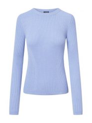 JOOP! Sweter 58 253KN58Karloa 30047481 Błękitny Slim Fit. Niebieskie swetry Joop!, bez wzorów, z wiskozy, bez ramiączek. Za 589.99 zł.