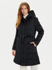 Guess Parka Maite W4BL56 WGL30 Czarny Regular Fit. Czarne parki Guess, xs, z syntetyku, bez kaptura. Za 579.99 zł.