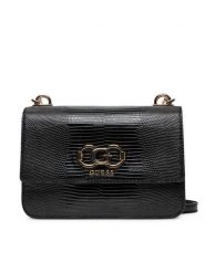 Guess Torebka Salinge HWKG96 24200 Czarny. Czarne listonoszki Guess, z aplikacjami, ze skóry, bez dodatków. Za 589.99 zł.