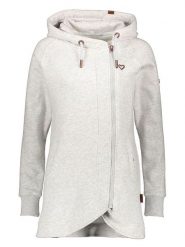 Alife and kickin Bluza "Mary" w kolorze jasnoszarym rozmiar: XL. Szare bluzy Alife and Kickin, xl, bez wzorów, bez kaptura. Za 114.17 zł.