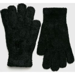 Tally Weijl - Rękawiczki. Czarne rękawiczki TALLY WEIJL, bez wzorów, z dzianiny. W wyprzedaży za 24.90 zł.