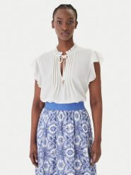 JOOP! Bluzka Benita 30102114 Écru Regular Fit. Bluzki Joop!, bez wzorów, z syntetyku, bez kołnierzyka, bez ramiączek. Za 799.99 zł.