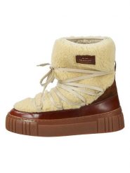 GANT Footwear Botki zimowe "Snowmont" w kolorze kremowo-brązowym rozmiar: 36. Brązowe botki GANT Footwear, na zimę, bez wzorów, z wełny, bez obcasa, bez zapięcia. Za 201.08 zł.