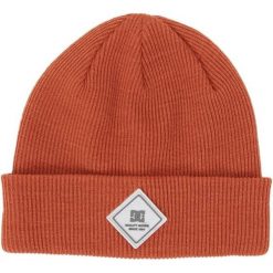 Czapka zimowa damska DC Shoes Label. Brązowe czapki DC Shoes, bez wzorów, z poliesteru. Za 77.05 zł.