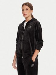DKNY Sport Bluza DP5J9642 Czarny Regular Fit. Czarne bluzy DKNY Sport, m, bez wzorów, z syntetyku, bez kaptura. Za 439.99 zł.