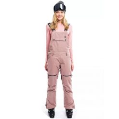 Spodnie narciarskie damskie SAKURA BIB Pants. Czerwone spodnie narciarskie FUNDANGO, m, bez wzorów, z materiału, narciarskie. Za 499.00 zł.