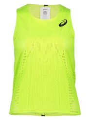 Asics Top funkcyjny "Actibreeze Breath" w kolorze żółtym rozmiar: S. Żółte koszulki sportowe Asics, bez wzorów, z materiału, bez ramiączek. Za 105.63 zł.