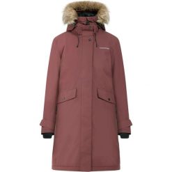 Parka dla kobiet Didriksons Erika. Brązowe parki Didriksons, na jesień, eleganckie, bez kaptura. Za 1,027.50 zł.