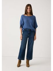 More & More Sweter w kolorze niebieskim rozmiar: 40. Niebieskie swetry More & More, bez wzorów, ze splotem, bez ramiączek. Za 174.95 zł.