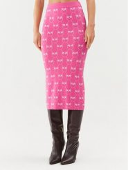 Pinko Spódnica ołówkowa 100211 A0IS Różowy Slim Fit. Czerwone spódnice Pinko, m, bez wzorów, z wiskozy, ołówkowe. Za 439.99 zł.