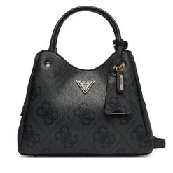 Torebka Guess. Szare torebki klasyczne Guess, z aplikacjami, bez dodatków. Za 699.99 zł.