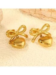 Atelier MIU Pozłacane kolczyki rozmiar: onesize. Białe kolczyki Atelier MIU, pozłacane. Za 34.99 zł.